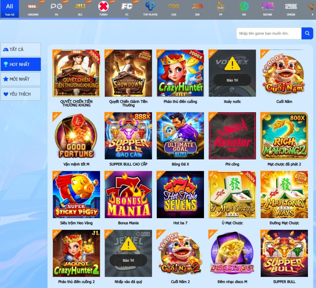 Các đối tác phát triển game đều được công khai cập nhật thường xuyên lại 78win. Sẽ có thông báo nếu bảo trì